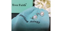 Boucles d'oreilles Ever Faith perles 